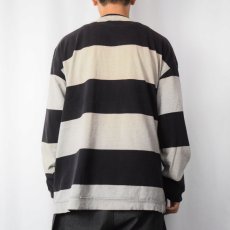 画像3: 90's GAP USA製 ファットボーダー柄Tシャツ XL (3)