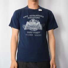 画像2: 70〜80's HARLEY-DAVIDSON "PUT SOMETHING EXCITING..." バイカープリントTシャツ NAVY (2)