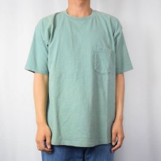 画像2: 90's GAP USA製 無地ポケットTシャツ XL (2)