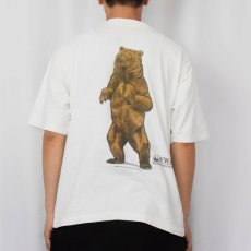 画像4: 90's WWF "GRIZZLY" くまイラストTシャツ (4)