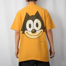 画像4: 90's FELIX USA製 "FELIX THE CAT" キャラクタープリントTシャツ XL (4)