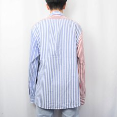 画像3: POLO Ralph Lauren クレイジーパターン コットンボタンダウンシャツ DEADSTOCK XXL (3)