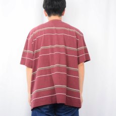 画像3: 90's puritan ボーダー柄Tシャツ XL (3)