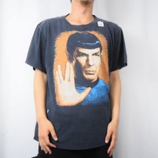 画像3: 90's STAR TREK USA製 "LIVE LONGER AND PROSPER" SFテレビドラマプリントTシャツ L (3)