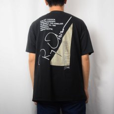 画像4: 90's ROY ORBISON USA製 ロカビリーミュージシャンプリントTシャツ BLACK XL (4)