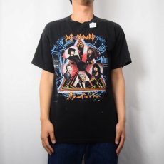 画像3: 80's DEF LEPPARD USA製 "Hysteria" ロックバンドTシャツ BLACK L (3)