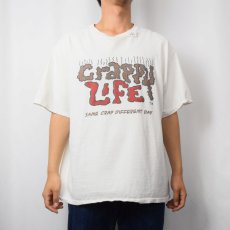 画像3: Crappy Life シュールプリントTシャツ XL (3)