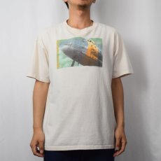 画像2: 90's ABOVE ALL~ WOMEN FLY USA製 プリントTシャツ L (2)