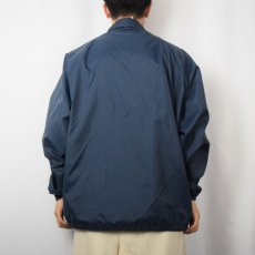 画像3: 70's Champion PRODUCTSタグ USA製 "Notre Dame" ナイロンコーチジャケット NAVY XL (3)