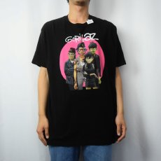 画像2: GORILLAZ ロックバンドTシャツ BLACK XL (2)