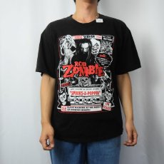 画像3: Rob Zombie "SPOOKS-A-POPPIN" バンドTシャツ BLACK L (3)