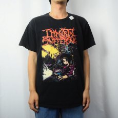 画像2: IMMORTAL SUFFERING メタルバンドTシャツ BLACK (2)