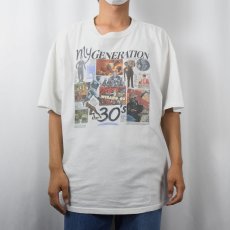 画像2: 90's USA製 "my GENERATION 30's" プリントTシャツ XL (2)