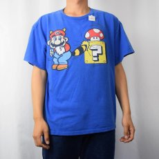 画像2: 2000's Nintendo スーパーマリオ ゲームキャラクタープリントTシャツ (2)