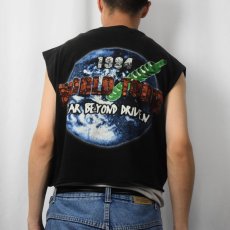 画像4: 90's PANTERA USA製 "WORLD TOUR 1994" ヘヴィメタルバンド カットオフTシャツ BLACK XL (4)