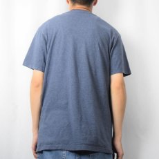 画像3: 2016SS patagonia "LIVE SIMPLY" プリントTシャツ NAVY L (3)