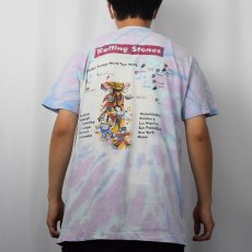 画像4: 90's The Rolling Stones "Voodoo Lounge World Tour 94-95" ロックバンドツアー タイダイTシャツ (4)