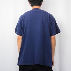 画像3: adidas ロゴプリントTシャツ NAVY XL (3)