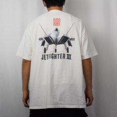 画像4: 90's JETFIGHTER III ビデオゲームプリントTシャツ (4)