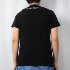 画像3: Billie Eilish "When We All Fall Asleep, Where Do We Go?" ミュージシャンフォトプリントTシャツ BLACK S (3)