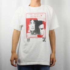 画像2: 80's CHER DENNIS QUAID SUSPEC USA製 サスペンス映画プリントTシャツ L (2)