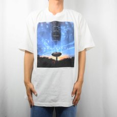 画像2: 90's THE ARRIVAL USA製 SF映画プリントTシャツ L (2)