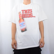 画像3: 90's Budweiser "THIS BUDS..." ビールメーカープリントTシャツ L (3)