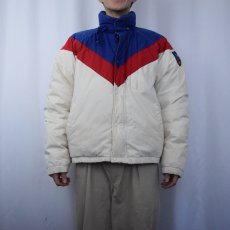 画像2: 90's POLO Ralph Lauren "SUICIDE SKI" パッチ付き ダウンジャケット L (2)