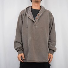 画像2: Cabela's オーバーダイ ヘンリーネックスウェットフーディ 2XL (2)