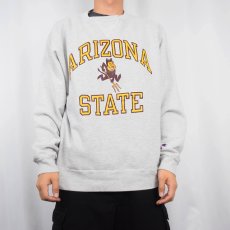 画像2: 90's Champion USA製 前V "ARIZONA STATE" プリントスウェット XL (2)