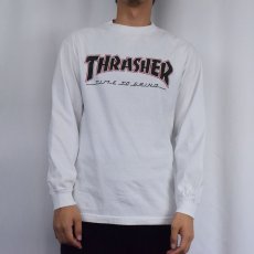 画像3: INDEPENDENT × THRASHER ロゴプリントロンT M (3)