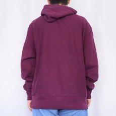 画像3: 2000's Champion REVERSE WEAVE ハーフジップスウェットフーディ L (3)