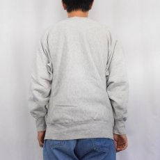 画像3: 90's Champion REVERSE WEAVE USA製 "ST.JOHN'S" プリントスウェット XL (3)