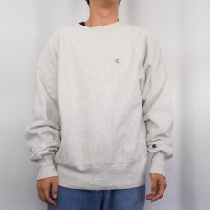 画像2: 90's Champion REVERSE WEAVE USA製 目付きスウェット L (2)