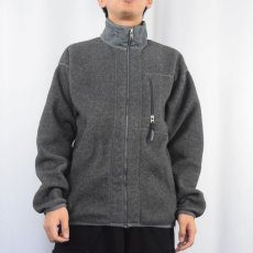 画像2: 90's Patagonia USA製 フリースジップジャケット M (2)