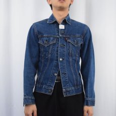 画像2: 60〜70's LEVI'S 70505 BIGE デニムジャケット (2)