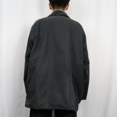 画像3: 90's Barbour ENGLAND製 "BEAUFORT" オイルドジャケット 3ワラント BLACK (3)