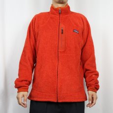 画像2: 2000's Patagonia Rシリーズ R2 POLARTEC フリースジップジャケット XL (2)