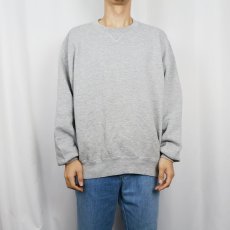 画像2: 90's〜 RUSSELL ATHLETIC USA製 前V 無地スウェット XL (2)