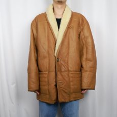 画像2: Shearling ムートンジャケット SIZE50 (2)