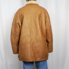 画像3: Shearling ムートンジャケット SIZE50 (3)