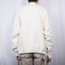 画像3: 90's RUSSELL ATHLETIC USA製 REVERSE WEAVE TYPE 前V 無地スウェット XL (3)