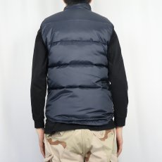 画像3: GAP リップストップ  ダウンベスト NAVY XXL (3)