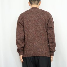 画像3: 90's〜 Pendleton カラーネップ混 ウールニットセーター M (3)