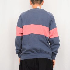 画像3: 90's J.CREW 前V 切り替えデザイン ラグランロンT (3)