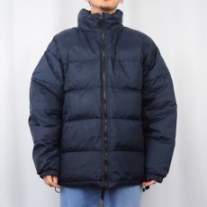 画像2: 2000's GAP ダウンジャケット NAVY M (2)