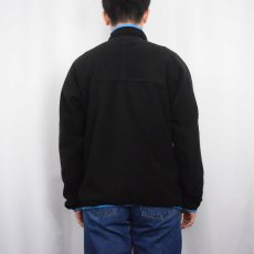 画像3: 80's Patagonia USA製 フリースジップジャケット BLACK L (3)