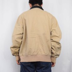 画像3: 80's Schott "A-2 TYPE" レザー切り替え フライトジャケット L (3)