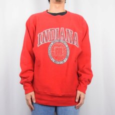 画像2: 80's Champion REVERSE WEAVE USA製 トリコタグ "INDIANA" プリントスウェット L (2)