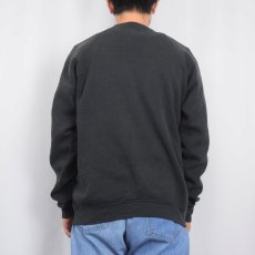 画像3: 90's FRUIT OF THE LOOM USA製 "LOUISVILLE" プリントラグランスウェット BLACK XL (3)